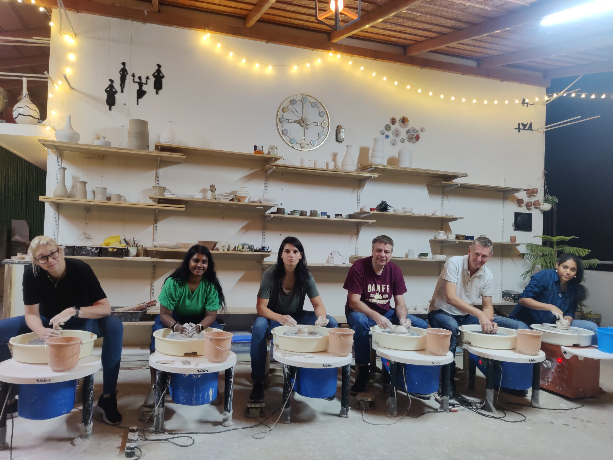 company pottery events