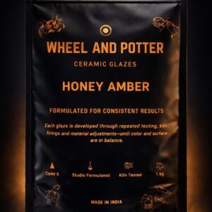 Honey Amber Ceramic Glaze